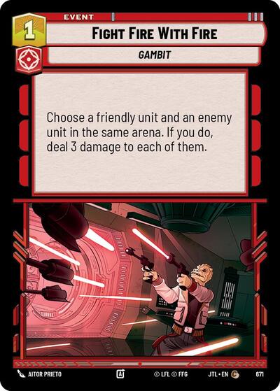 Fight Fire With Fire Foil