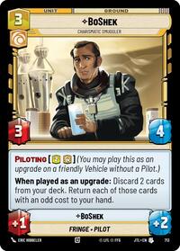 BoShek - Charismatic Smuggler (Foil)