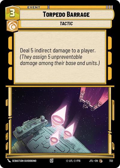 Torpedo Barrage (Foil) - Jump to Lightspeed