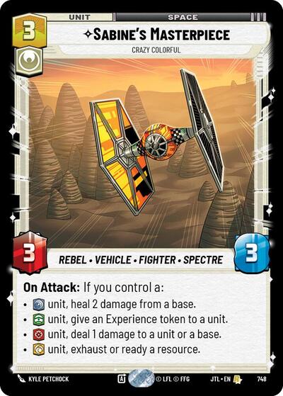 Sabine's Masterpiece - Crazy Colorful (Foil) Jump to Lightspeed card price