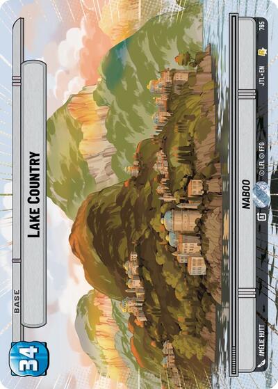 Lake Country (Hyperspace Foil) Jump to Lightspeed Rare Star Wars Unlimited card — value and price
