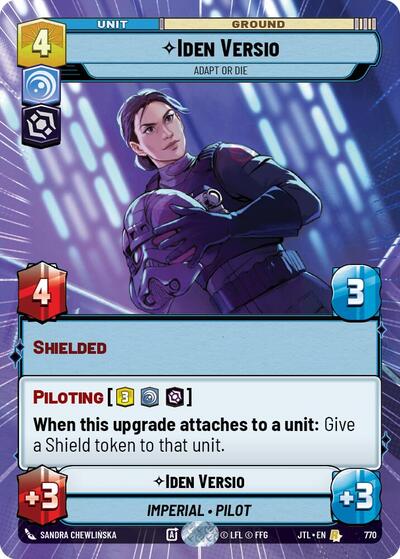 Iden Versio - Adapt or Die (Hyperspace Foil) Jump to Lightspeed card price