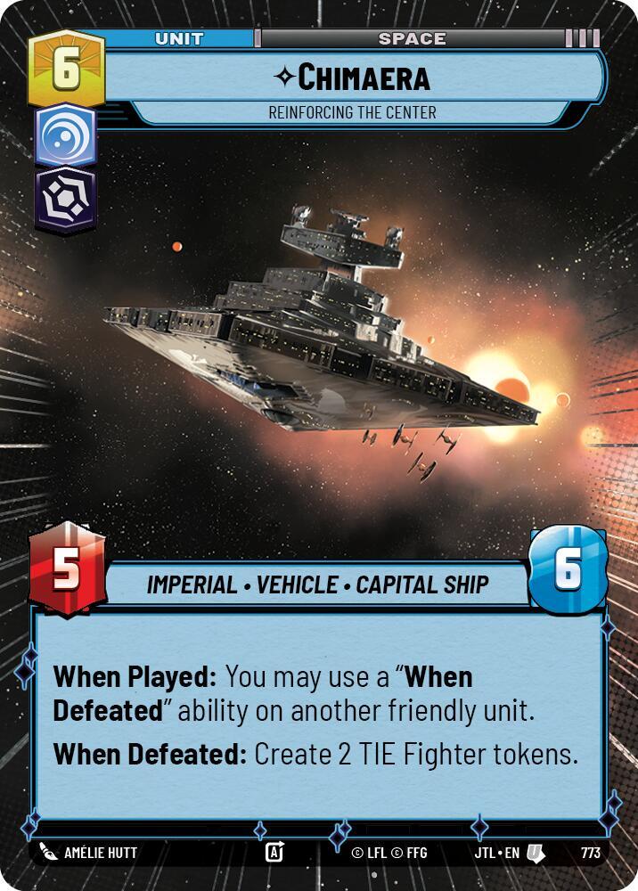 Chimaera 773 card