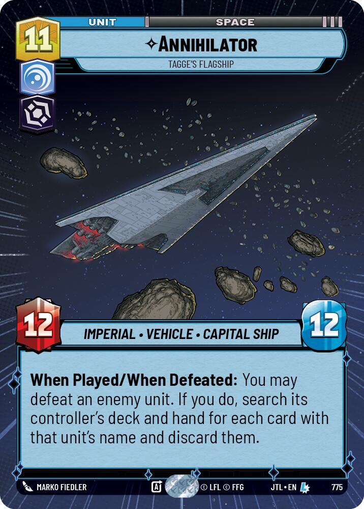Annihilator 775 card