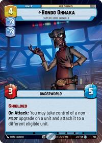 Hondo Ohnaka - Superfluous Swindler (Hyperspace Foil)