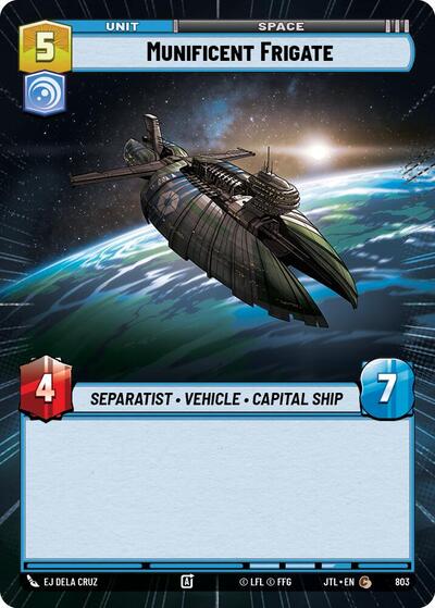 Munificent Frigate Hyperspace Foil