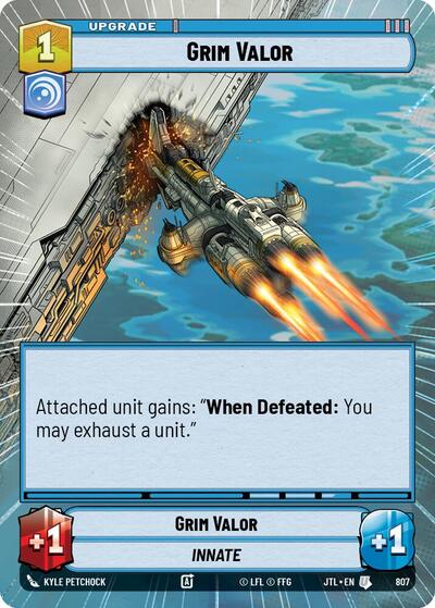 Grim Valor Hyperspace Foil