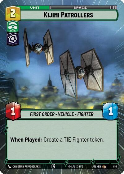 Kijimi Patrollers Hyperspace Foil