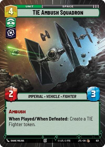 TIE Ambush Squadron Hyperspace Foil - N/A