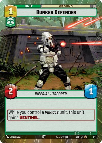 Bunker Defender Hyperspace Foil