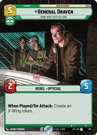 General Draven - Doing What Must Be Done (Hyperspace Foil)