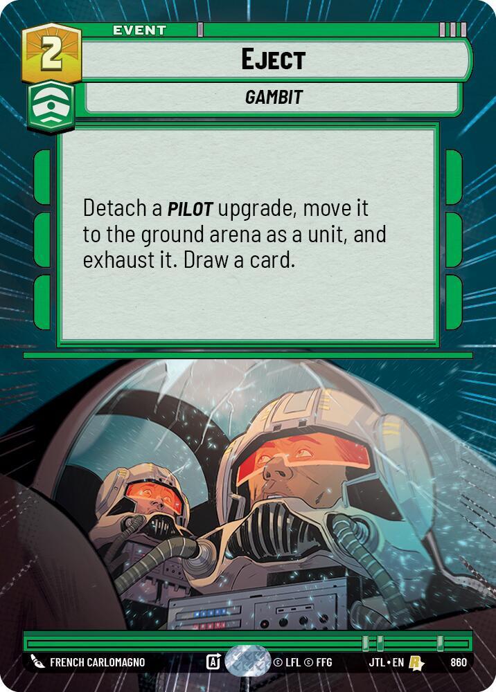 Eject (Hyperspace Foil) 860 card