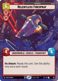 Relentless Firespray (Hyperspace Foil)