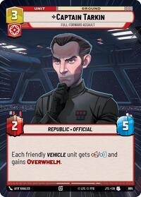 Captain Tarkin - Full Forward Assault (Hyperspace Foil)
