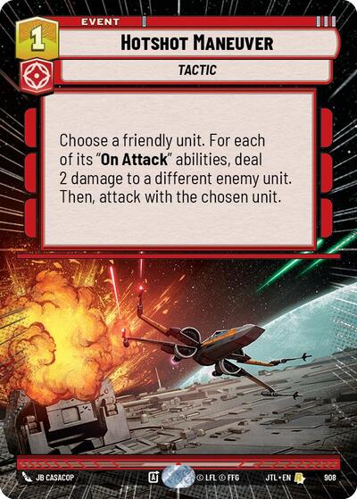 Hotshot Maneuver (Hyperspace Foil) Jump to Lightspeed card price