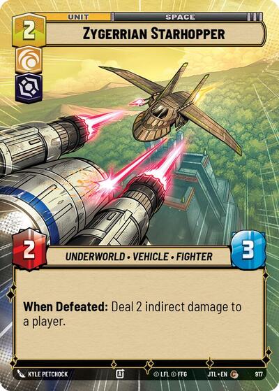 Zygerrian Starhopper Hyperspace Foil