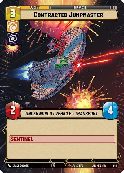 Contracted Jumpmaster Hyperspace Foil