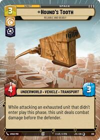 Hound's Tooth - Reliable and Deadly (Hyperspace Foil)