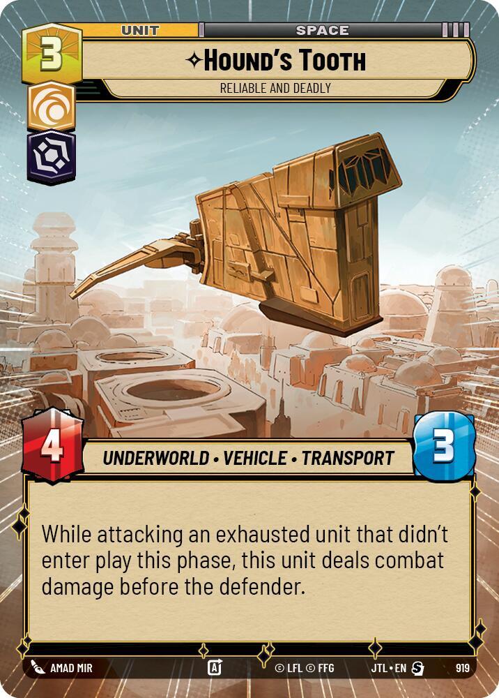 Hound's Tooth 919 card