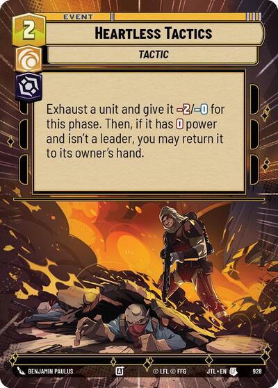 Heartless Tactics Hyperspace Foil