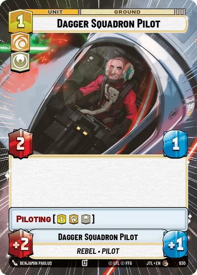 Dagger Squadron Pilot Hyperspace Foil