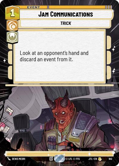 Jam Communications (Hyperspace Foil) Jump to Lightspeed card price
