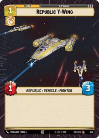 Republic Y-Wing (Hyperspace Foil)