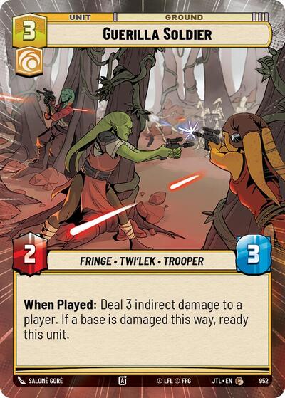 Guerilla Soldier Hyperspace Foil