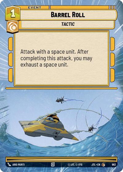 Barrel Roll Hyperspace Foil
