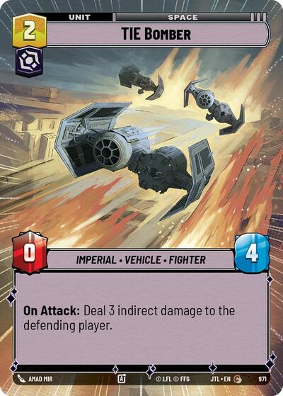 TIE Bomber (Hyperspace Foil) Jump to Lightspeed card price