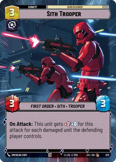 Sith Trooper Hyperspace Foil