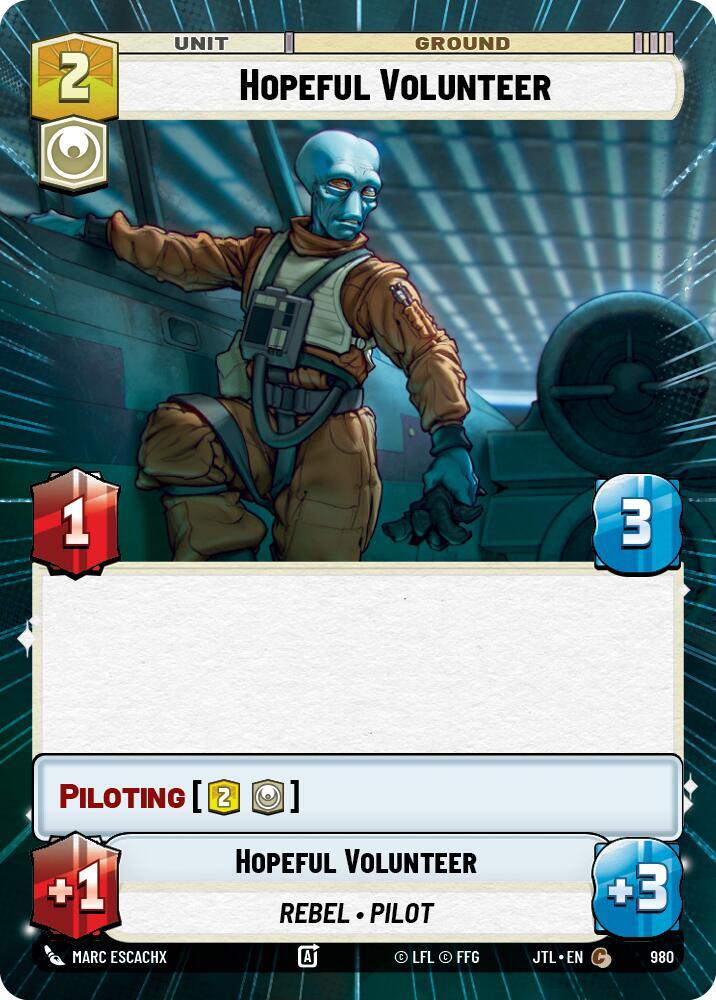 Hopeful Volunteer (Hyperspace Foil)
