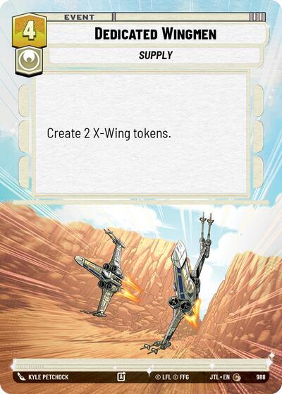 Dedicated Wingmen Hyperspace Foil