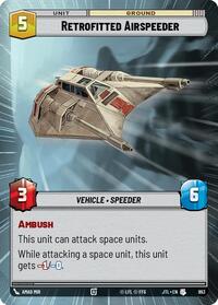 Retrofitted Airspeeder (Hyperspace Foil)