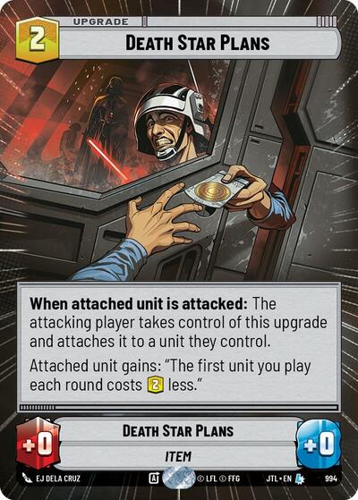 Death Star Plans (Hyperspace Foil) Jump to Lightspeed card price