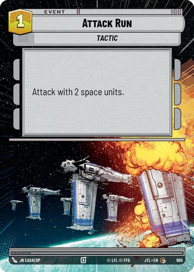 Attack Run Hyperspace Foil