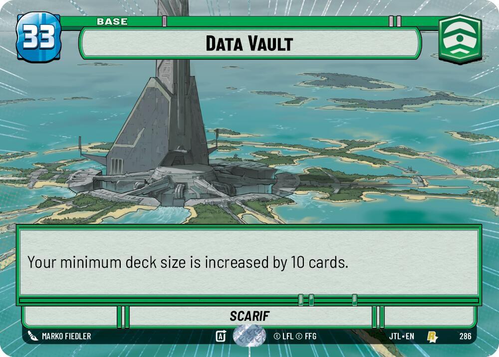 Data Vault (Hyperspace) 286 card