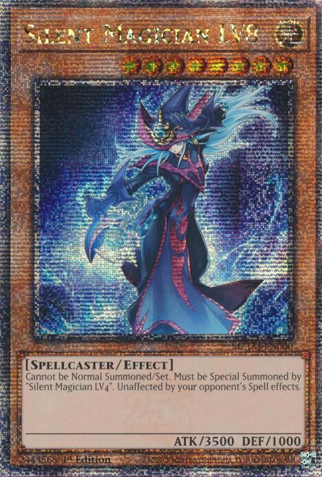遊戯王 MZTM-EN000 サイレント・マジシャン ＬＶ８ Silent Magician LV8 (英語版 1st Edition 25th クォーターセンチュリーシークレットレア) Maze of the Master Silent Magician LV8 - Maze of the Master - YuGiOh