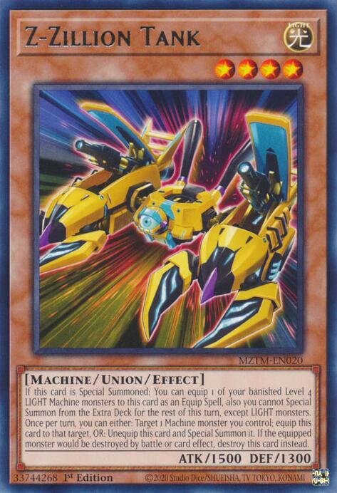 Z-Zillion Tank - Maze of the Master - YuGiOh - TCGplayer.com