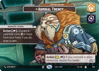 Admiral Trench - Chk-chk-chk-chk (Showcase) Jump to Lightspeed card price