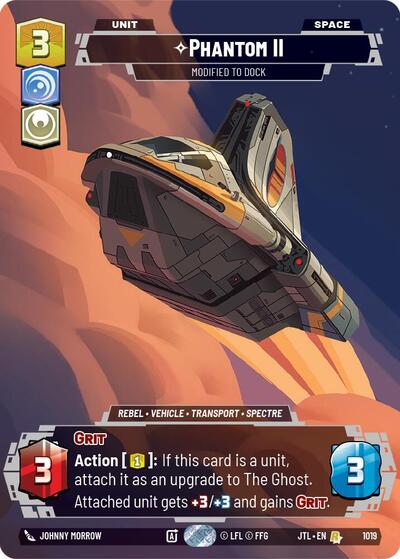 Phantom II - Modified to Dock (Prestige) Jump to Lightspeed card price