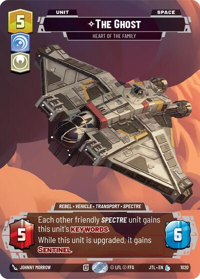 The Ghost - Heart of the Family (Prestige) Jump to Lightspeed card price