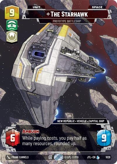 The Starhawk - Prototype Battleship (Prestige) Jump to Lightspeed card price
