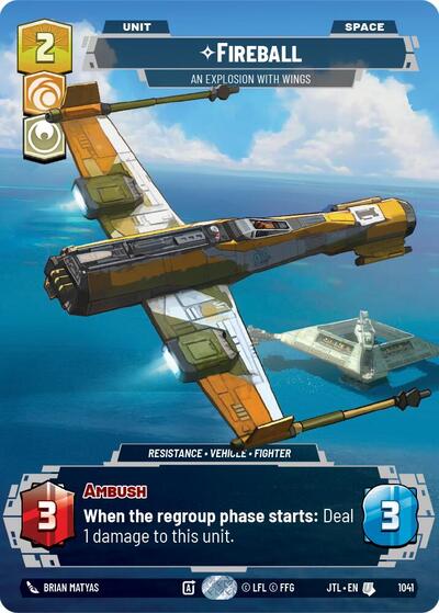 Fireball - An Explosion With Wings (Prestige) Jump to Lightspeed card price