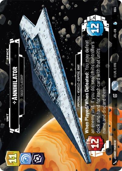 Annihilator - Tagge's Flagship (Prestige Foil) Jump to Lightspeed card price