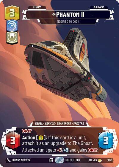 Phantom II - Modified to Dock (Prestige Foil) Jump to Lightspeed card price
