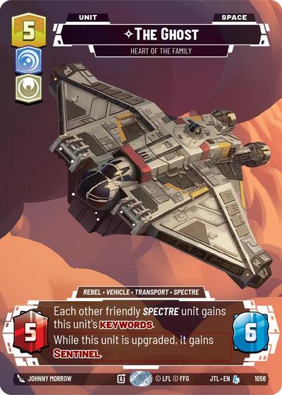The Ghost - Heart of the Family (Prestige Foil) Jump to Lightspeed card price