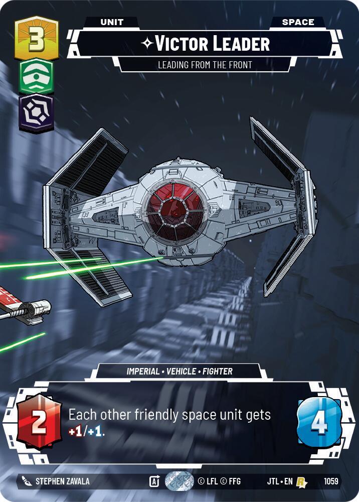 Victor Leader - Leading from the Front (Prestige Foil) - Jump to