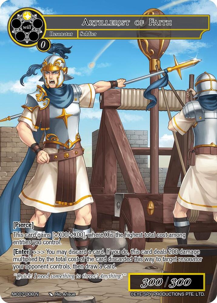 Artillerist of Faith