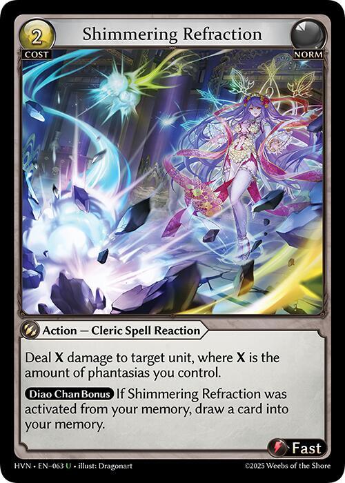Shimmering Refraction - Abyssal Heaven - Grand Archive TCG
